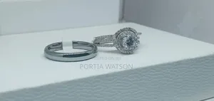 Quality Gold Plated Engagement Wedding Rings