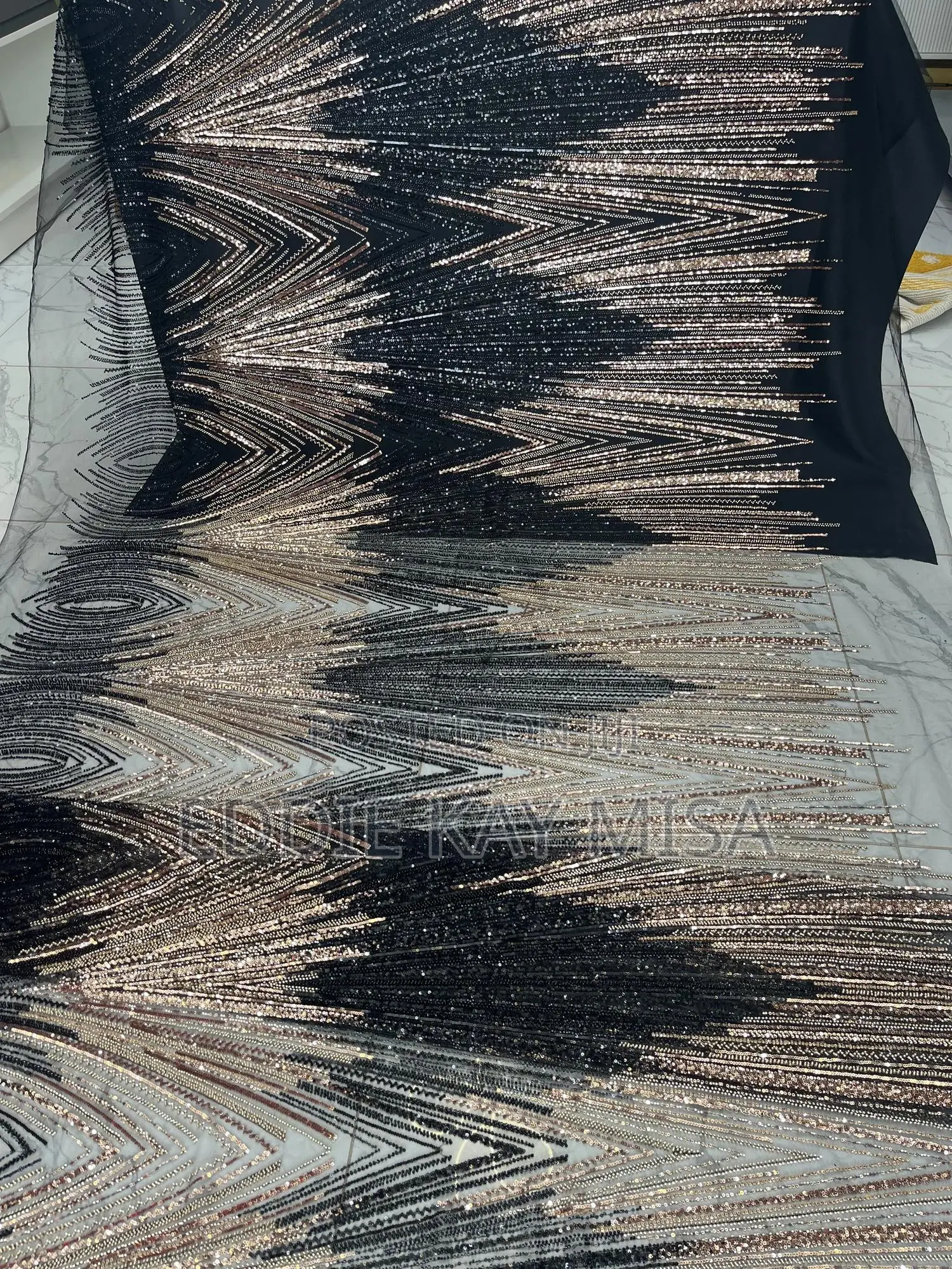 Beaded Sequence Lace