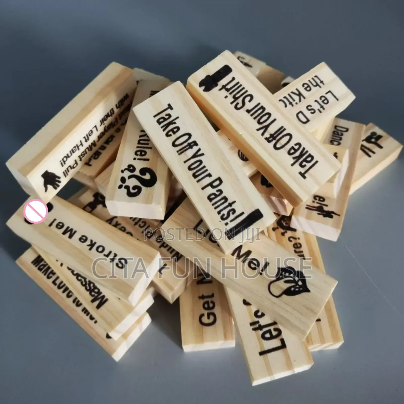 Super Naughty 48pcs Block Tower Sex Game Set