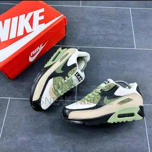 Nike Air Max 90 Cream Black N Green