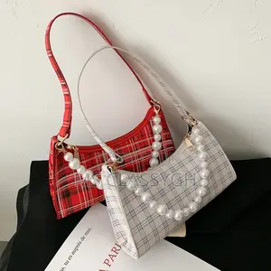 Crossbody Women's Bag Flower Material Small Square Bag