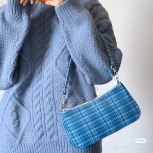 Crossbody Women's Bag Flower Material Small Square Bag