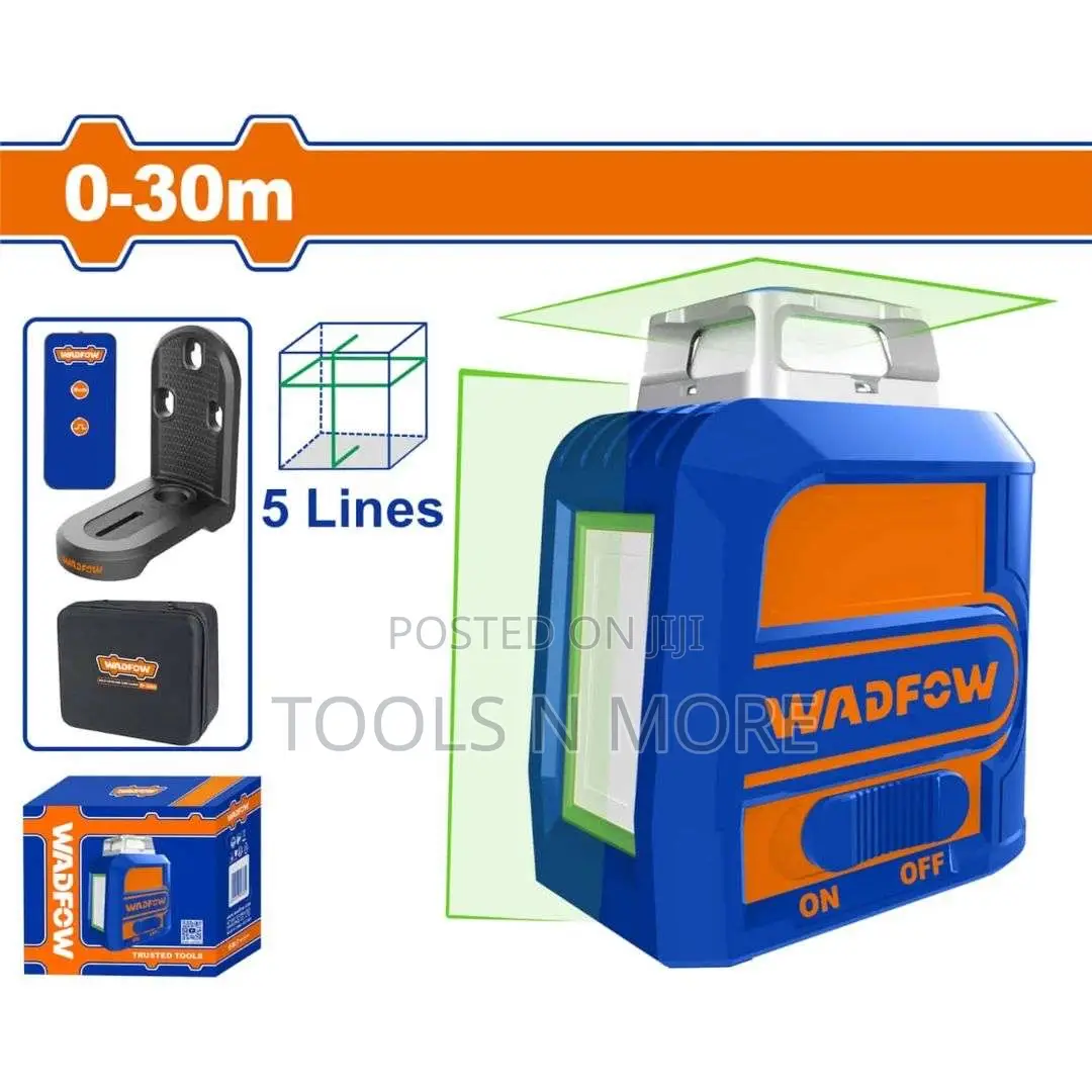 Wadfow Self Leveling Line Laser 0-30m (5lines)