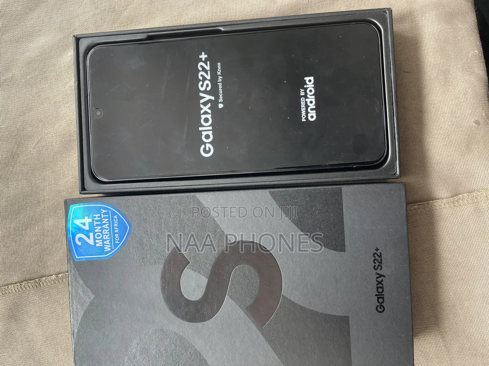 New Samsung Galaxy S22+ 5G 256 GB Black