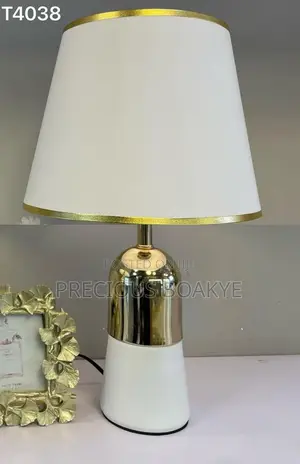 Big New Table and Beside Lamps