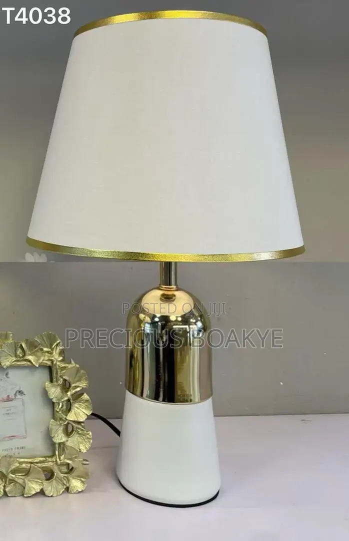 Big New Table and Beside Lamps