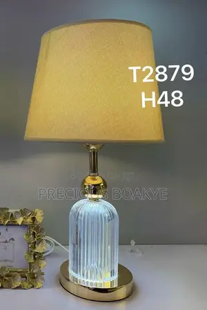 Big New Table and Beside Lamps