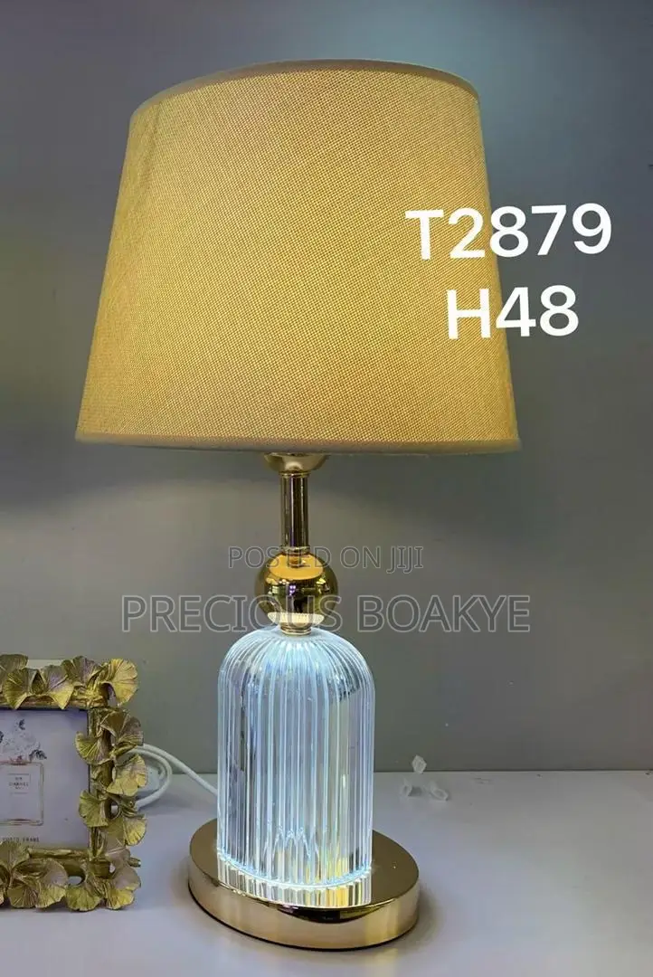 Big New Table and Beside Lamps