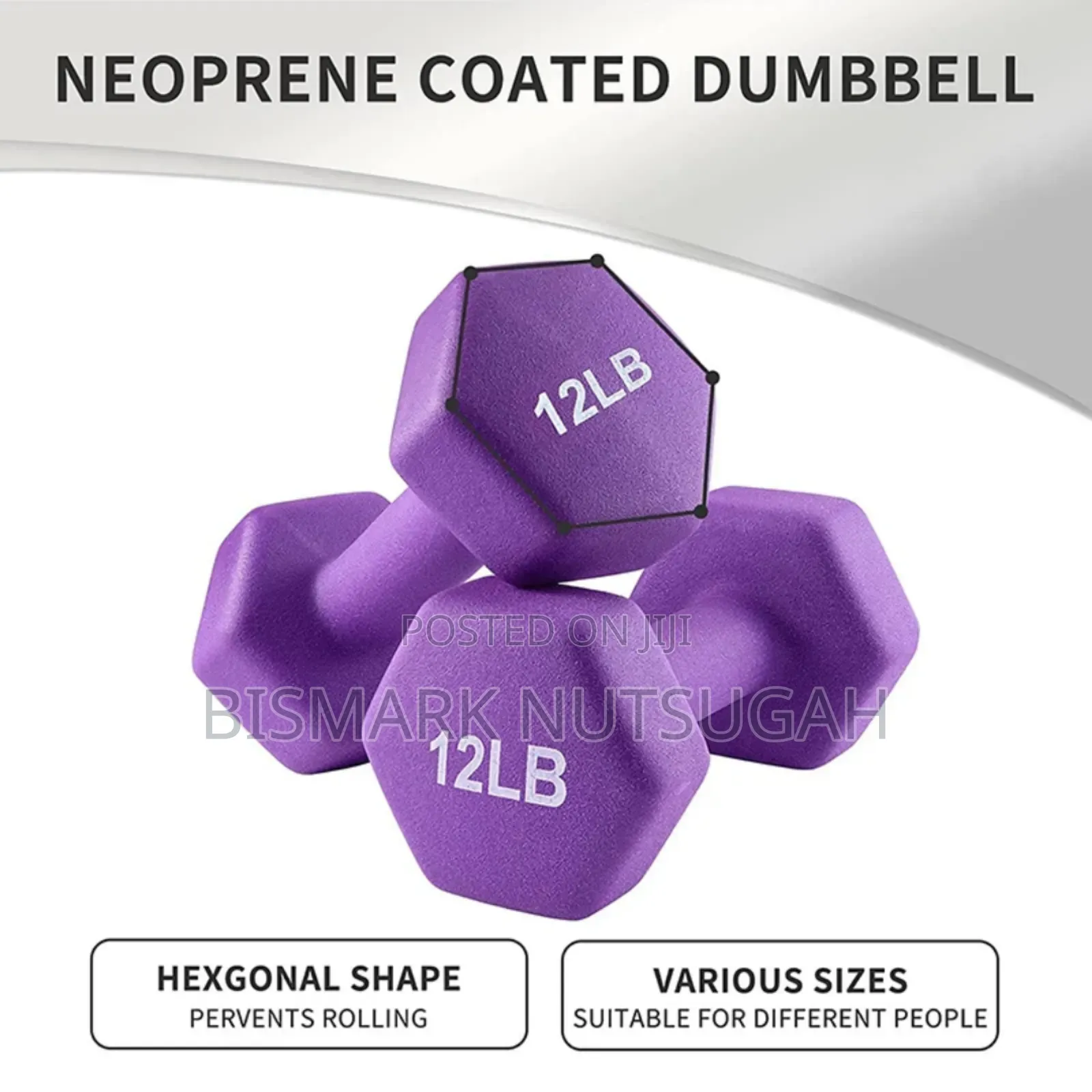 Hexagon Design Dumbbell