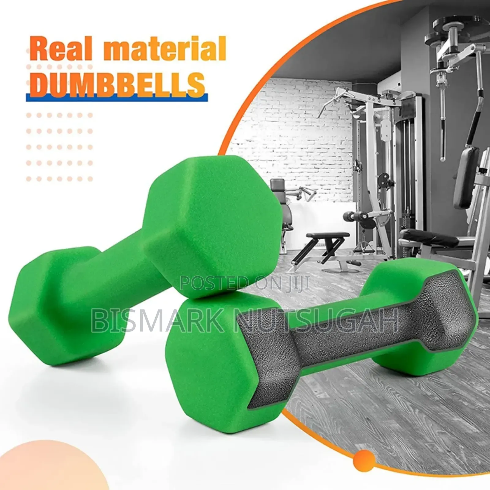Hexagon Design Dumbbell