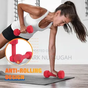 Hexagon Design Dumbbell