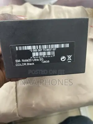 New Samsung Galaxy Note 20 Ultra 128 GB Black
