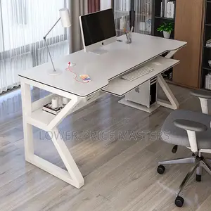 Gaming Table With Keyboard Tray