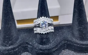 Quality 100% S925 Promise, Engagement and Wedding Rings