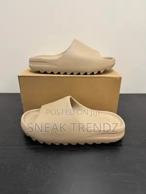 Original Adidas Yeezy Slies Pure Cream