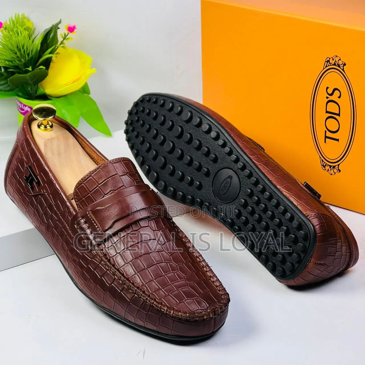 Tod’S Brown Flat Sole Shoe