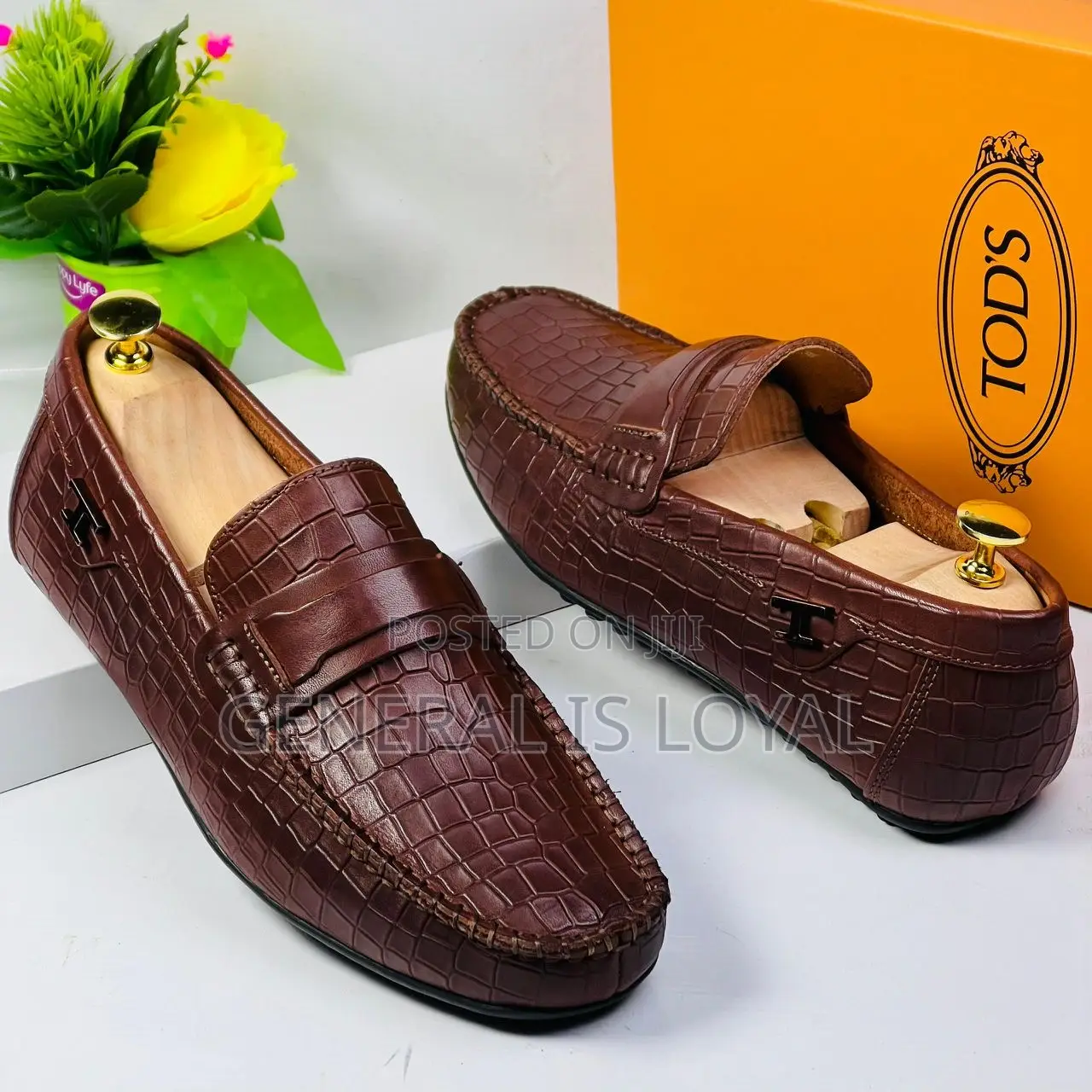 Tod’S Brown Flat Sole Shoe