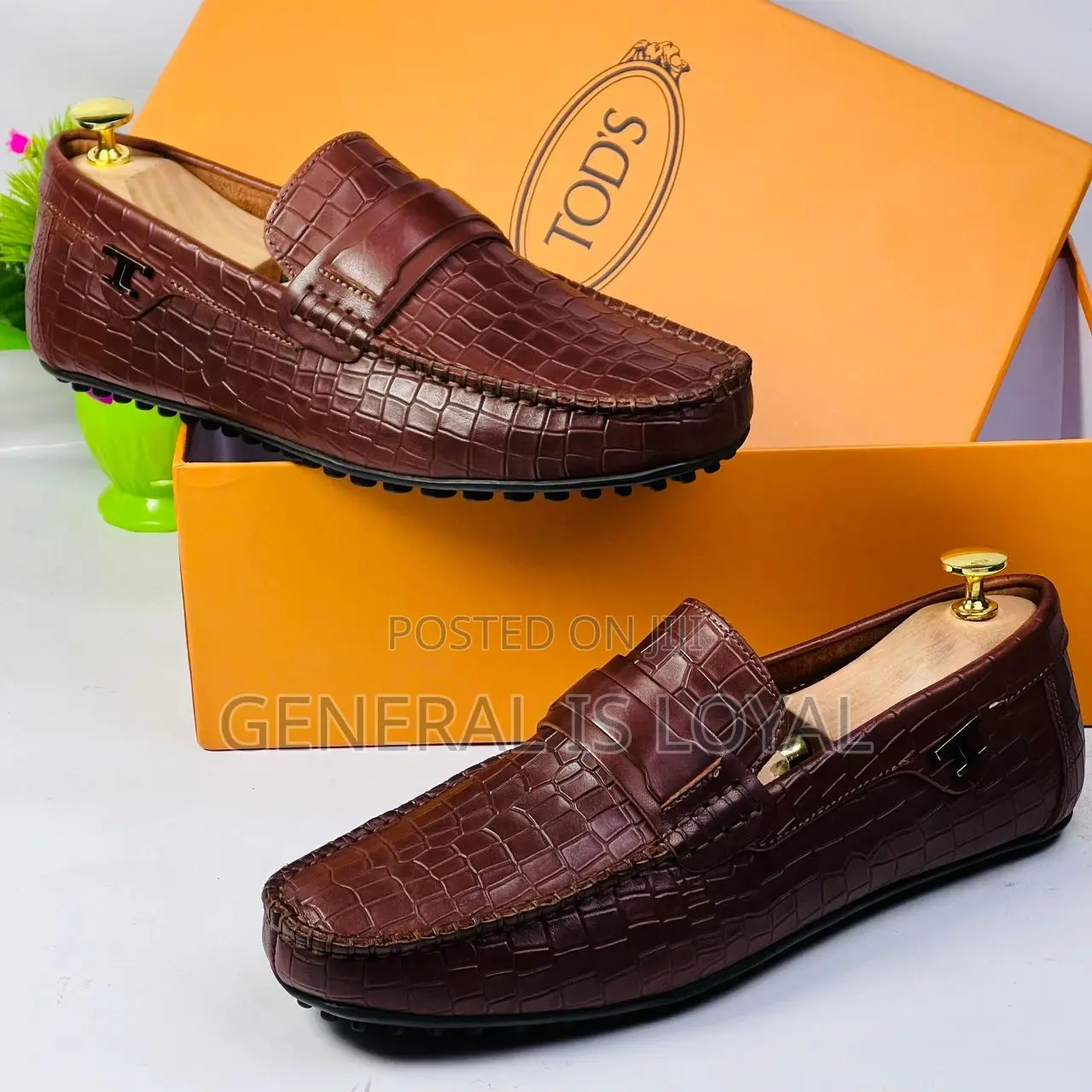 Tod’S Brown Flat Sole Shoe