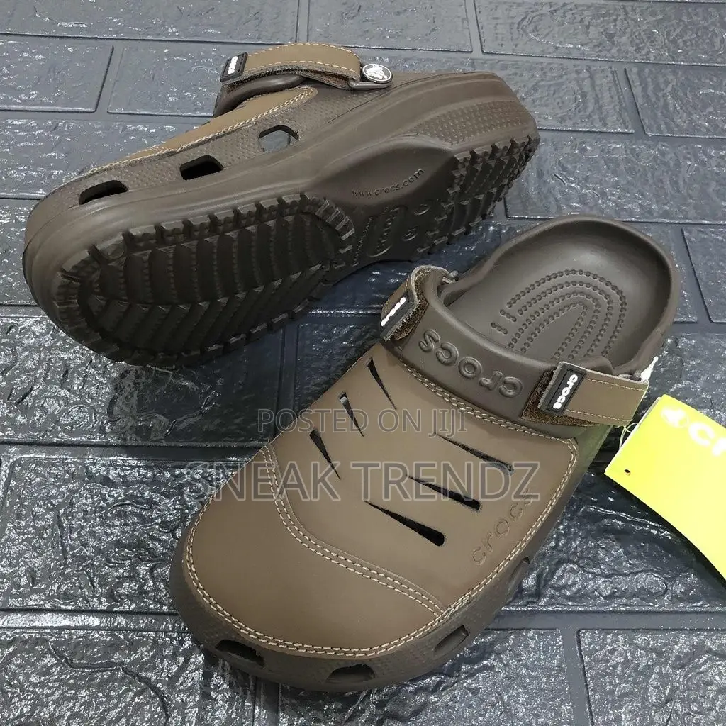 Original Top Leather Crocs Brown