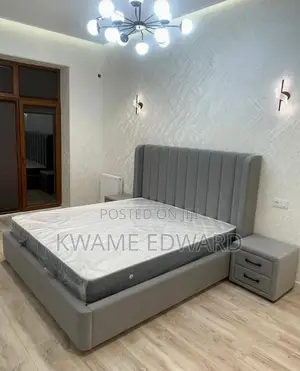 Turkeys Queen Size Bed With Mattress and Nightstand