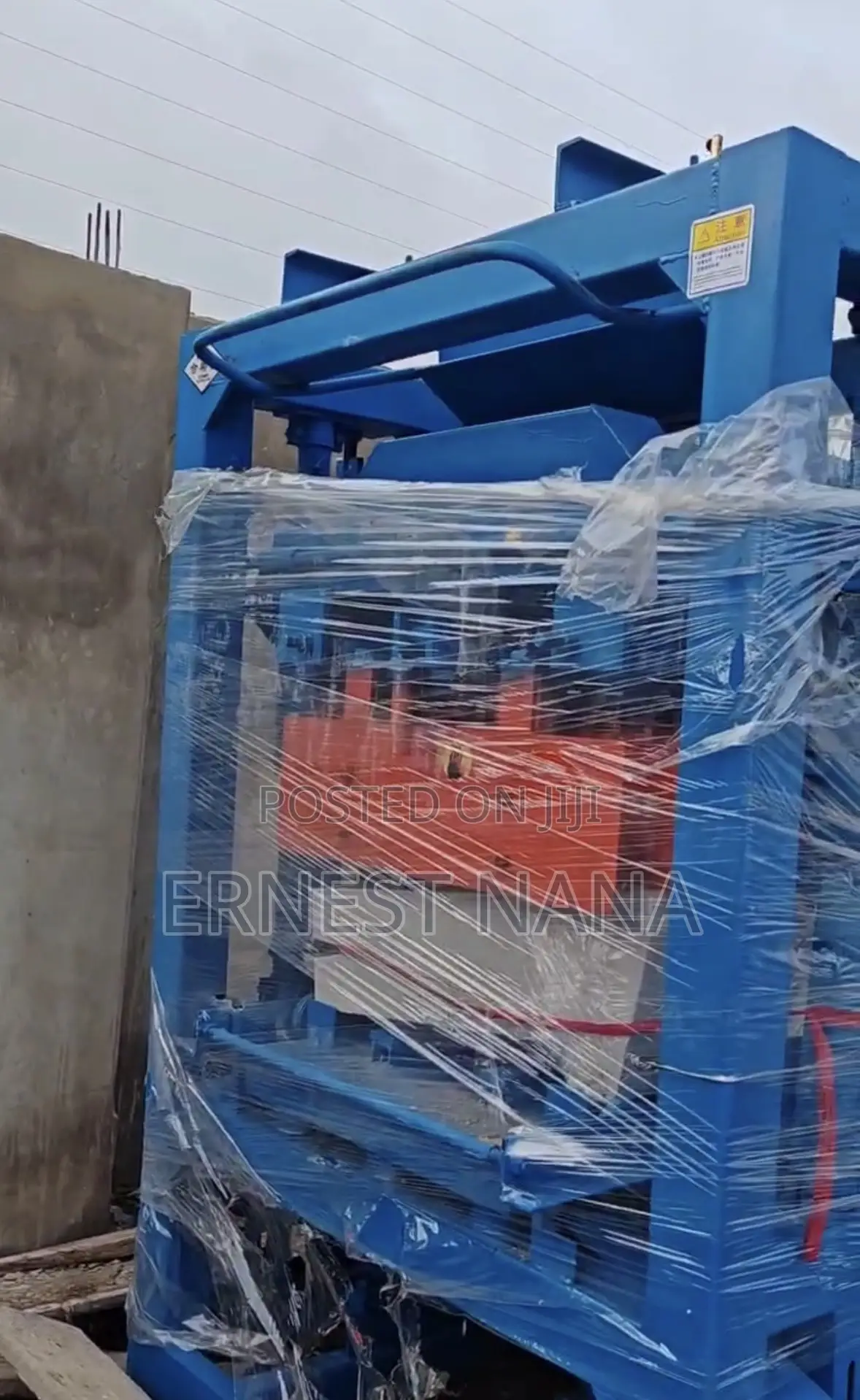 Concrete Block Machine