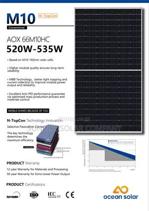 Solar Panel Mono 520w