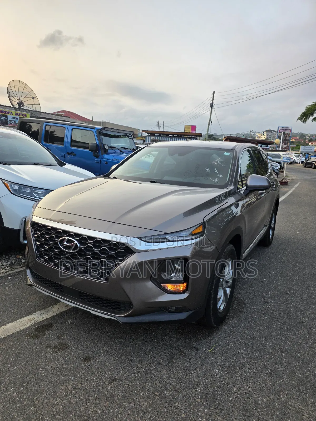 Hyundai Santa Fe SEL 2.4 AWD 2020 Brown