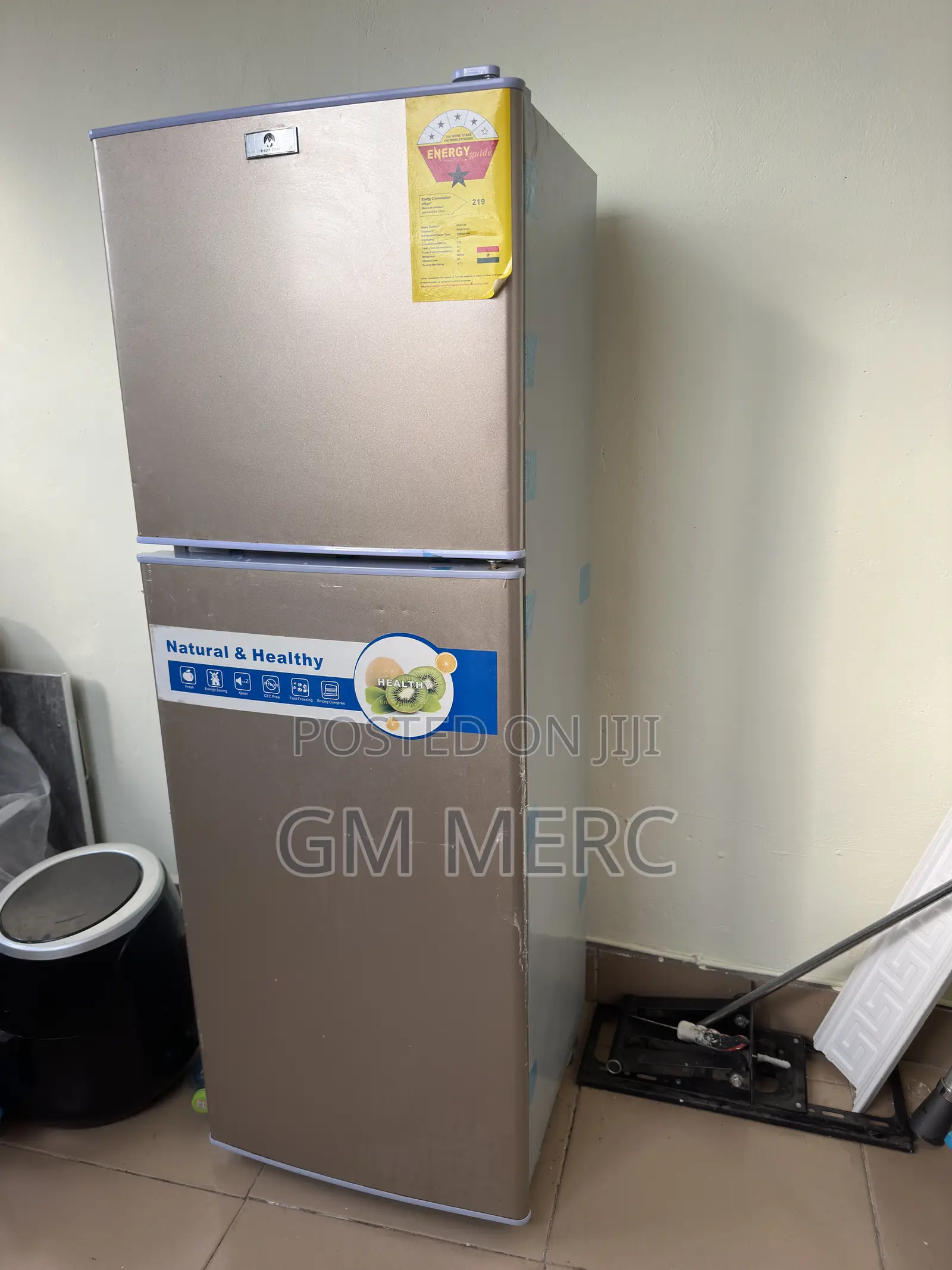 Bright Cool Dual Door Fridge