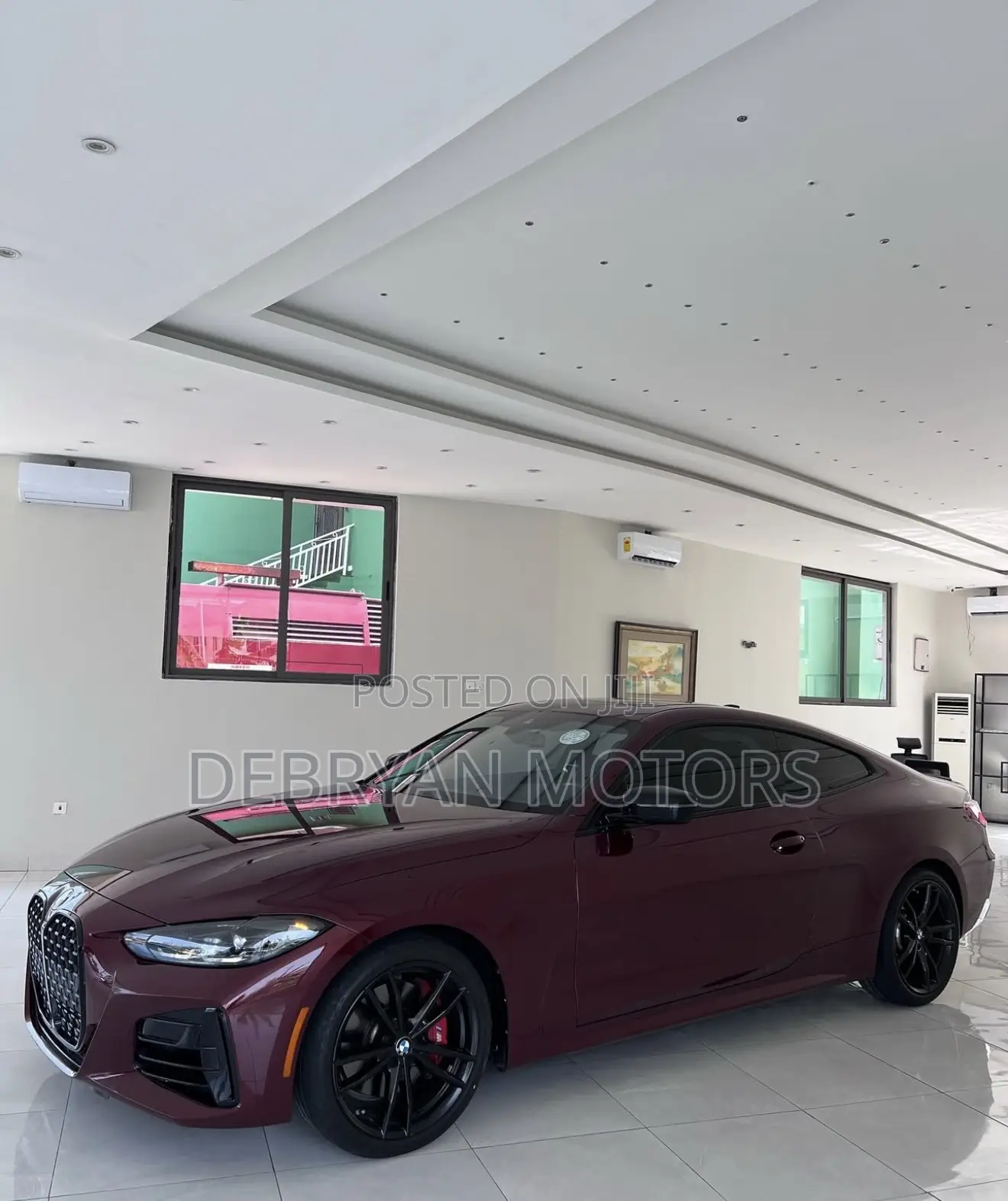 BMW M440 2022 Burgundy