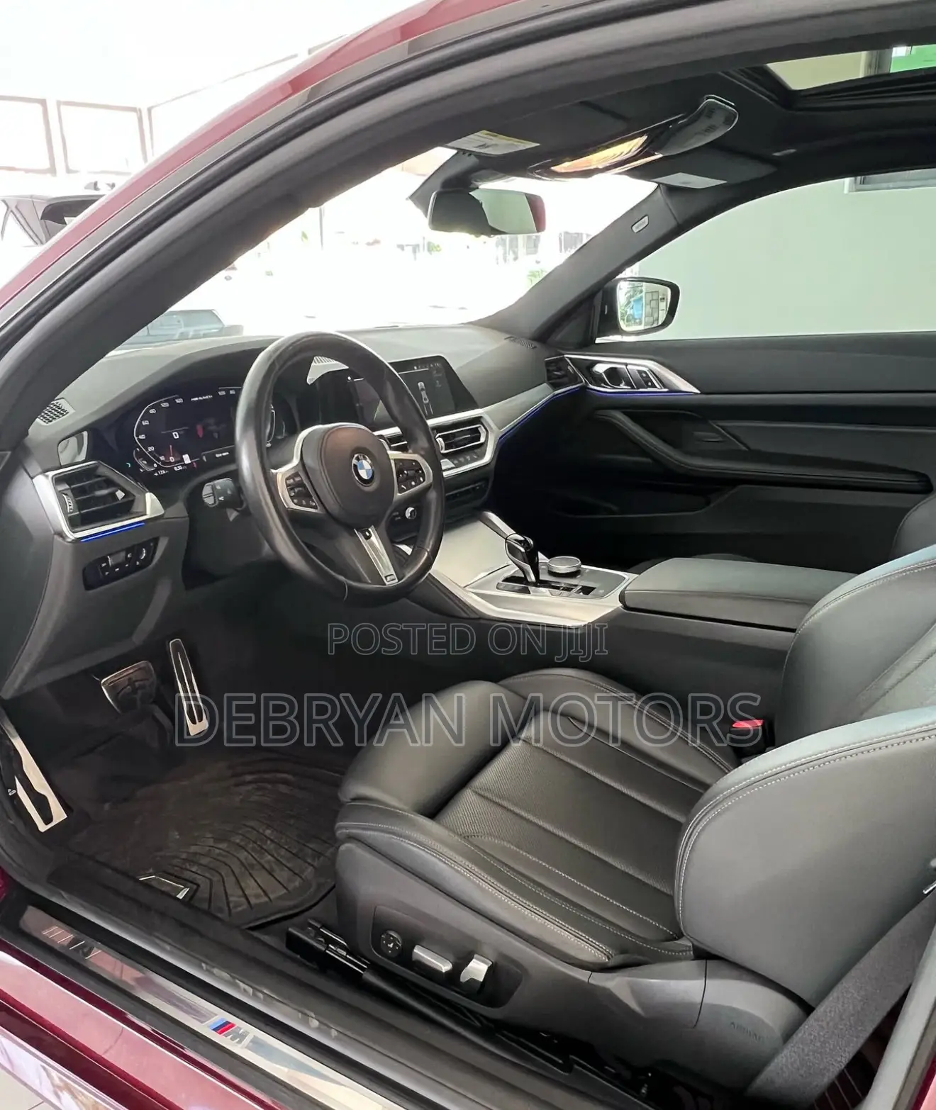 BMW M440 2022 Burgundy