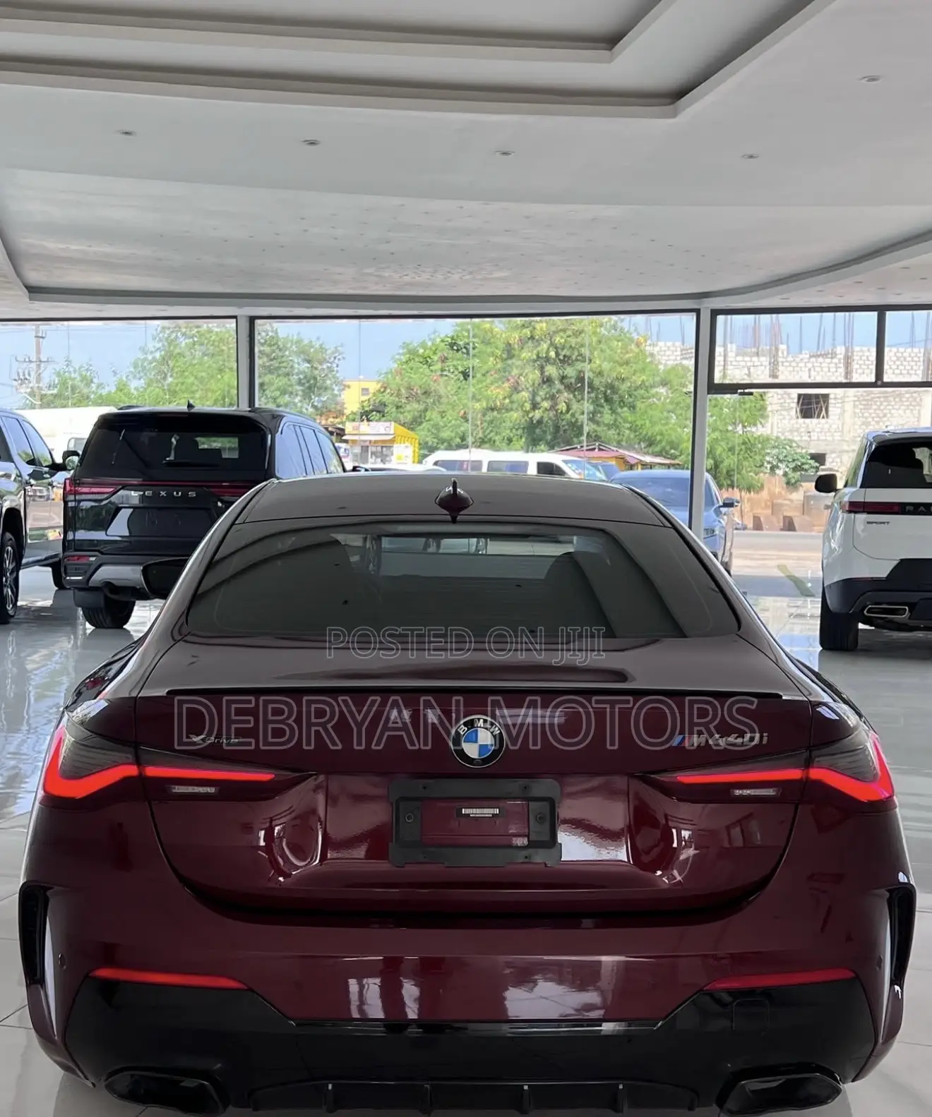 BMW M440 2022 Burgundy