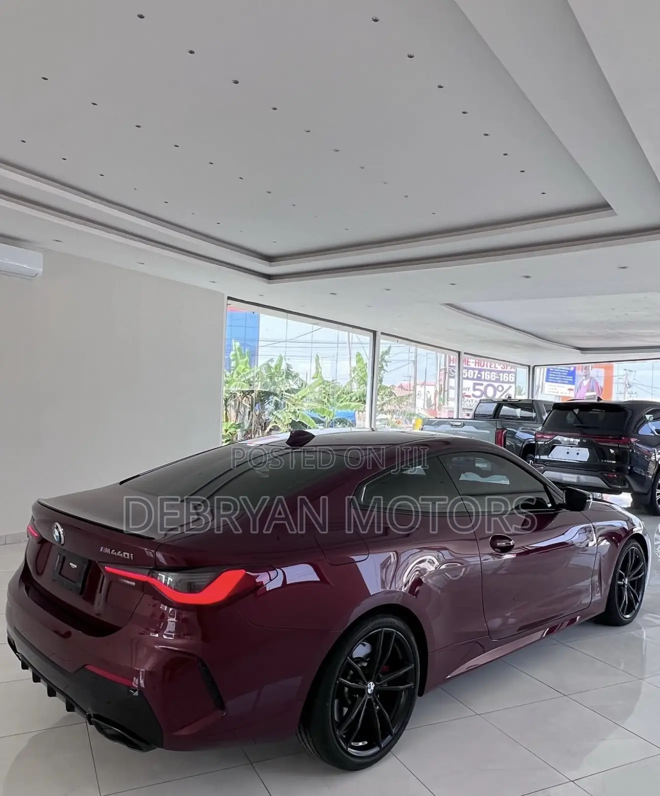 BMW M440 2022 Burgundy