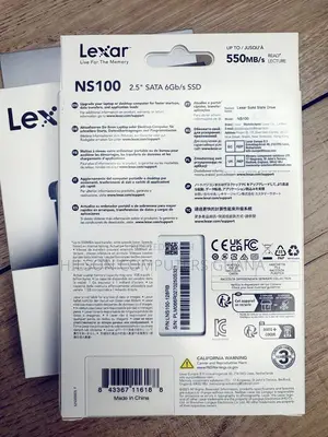 Lexar Lns100 SSD 2.5 Internal 128gb Sata SSD