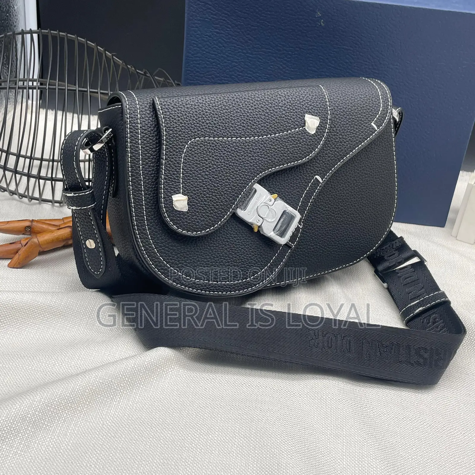 Dior Side / Crossbody Bag Buckle Up