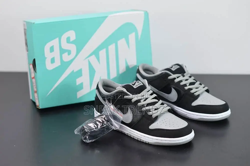 Nike Sb Dunk Leather Ash Black