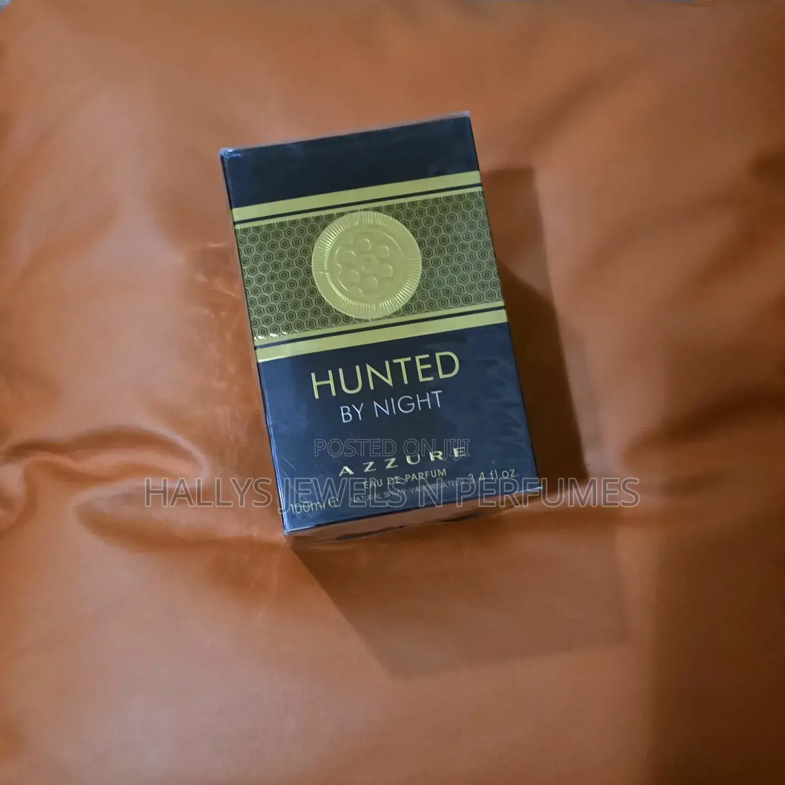 Hunted By Night Azzure Perfume, Fragrance World, Men's