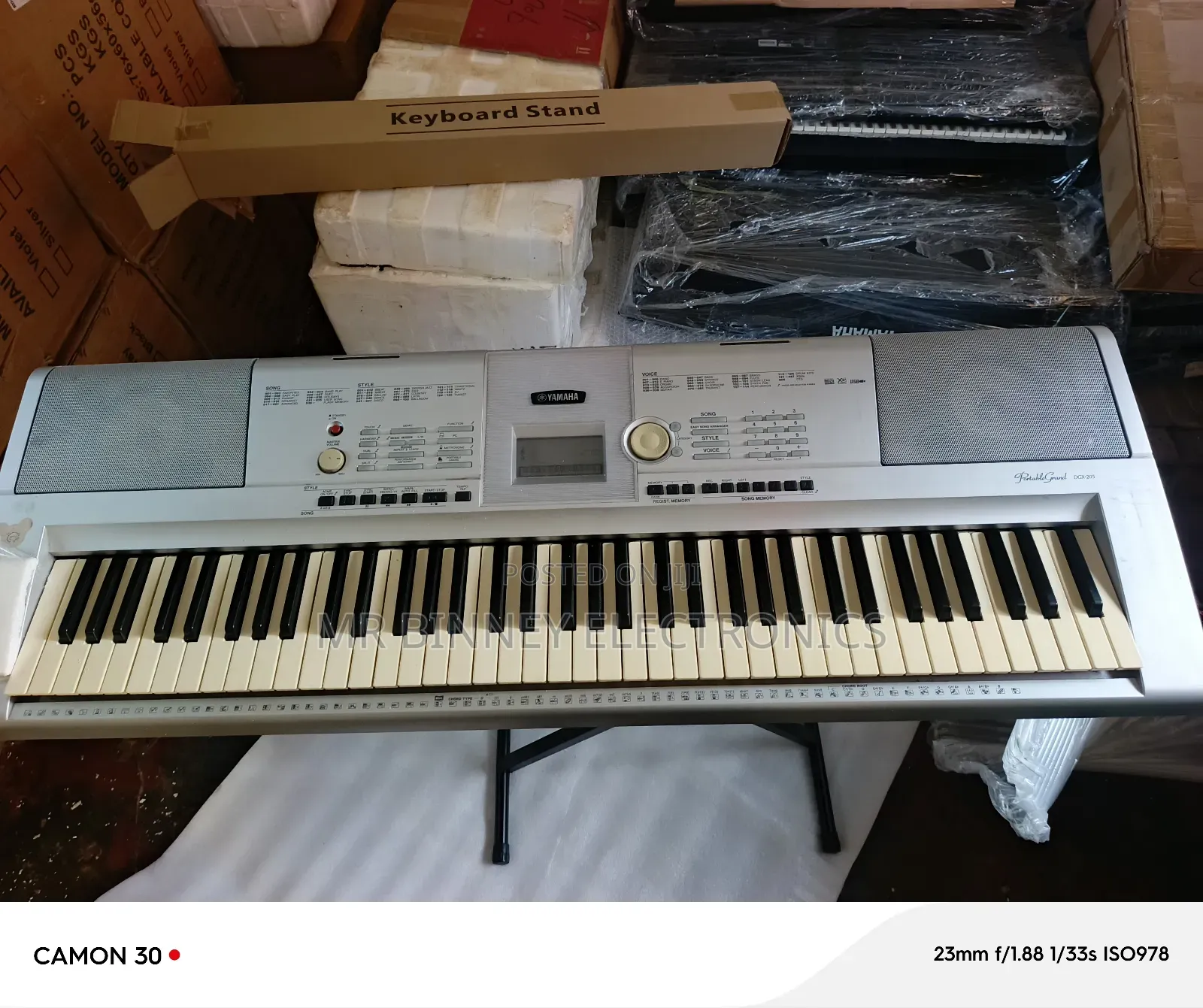 Yamaha Portable Grand Dgx205