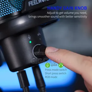 Feelworld Vm1 Gaming Pc Usb Condenser Microphone With Stand