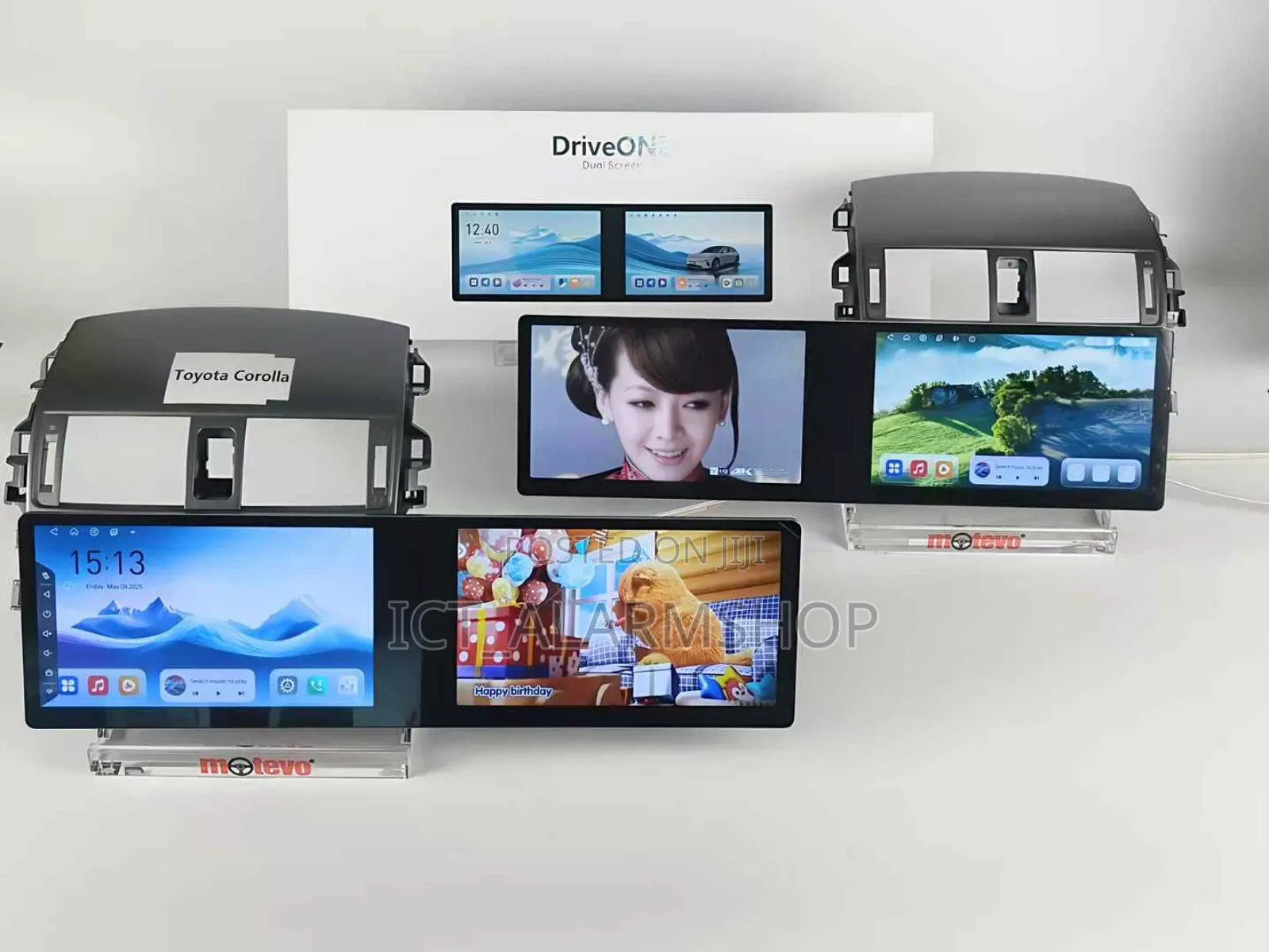 Dual Screen Car Android Radio Multimedia Player