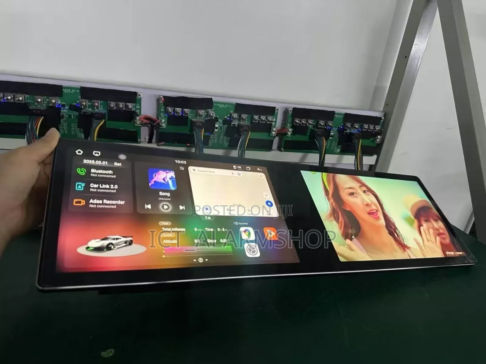 Dual Screen Car Android Radio Multimedia Player