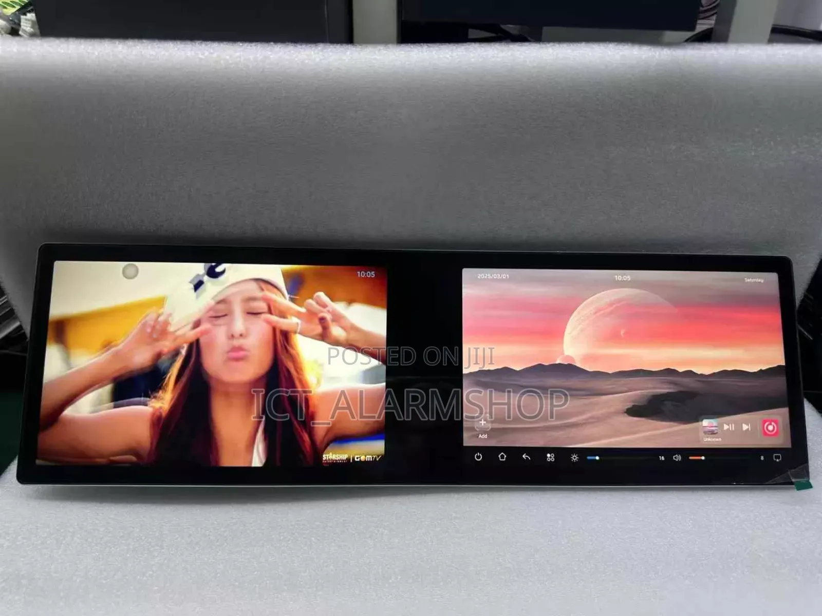 Dual Screen Car Android Radio Multimedia Player