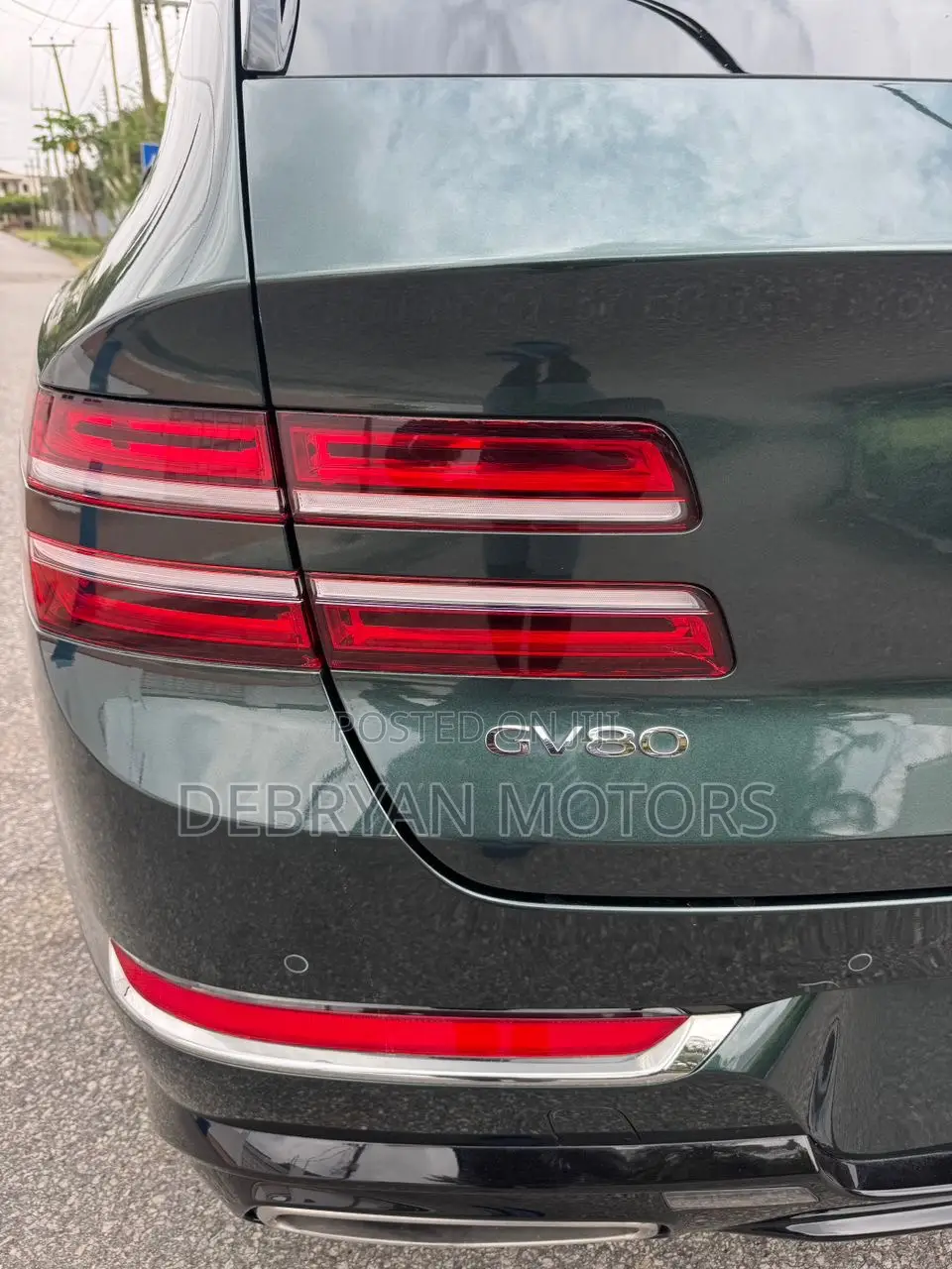 Genesis GV80 2023 Green