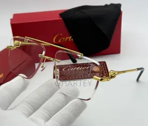 Unique Designed Plain Cartier Glasses for Men