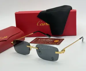 Cartier Luxury Rectangular Shaped Glasses - 3 Colors