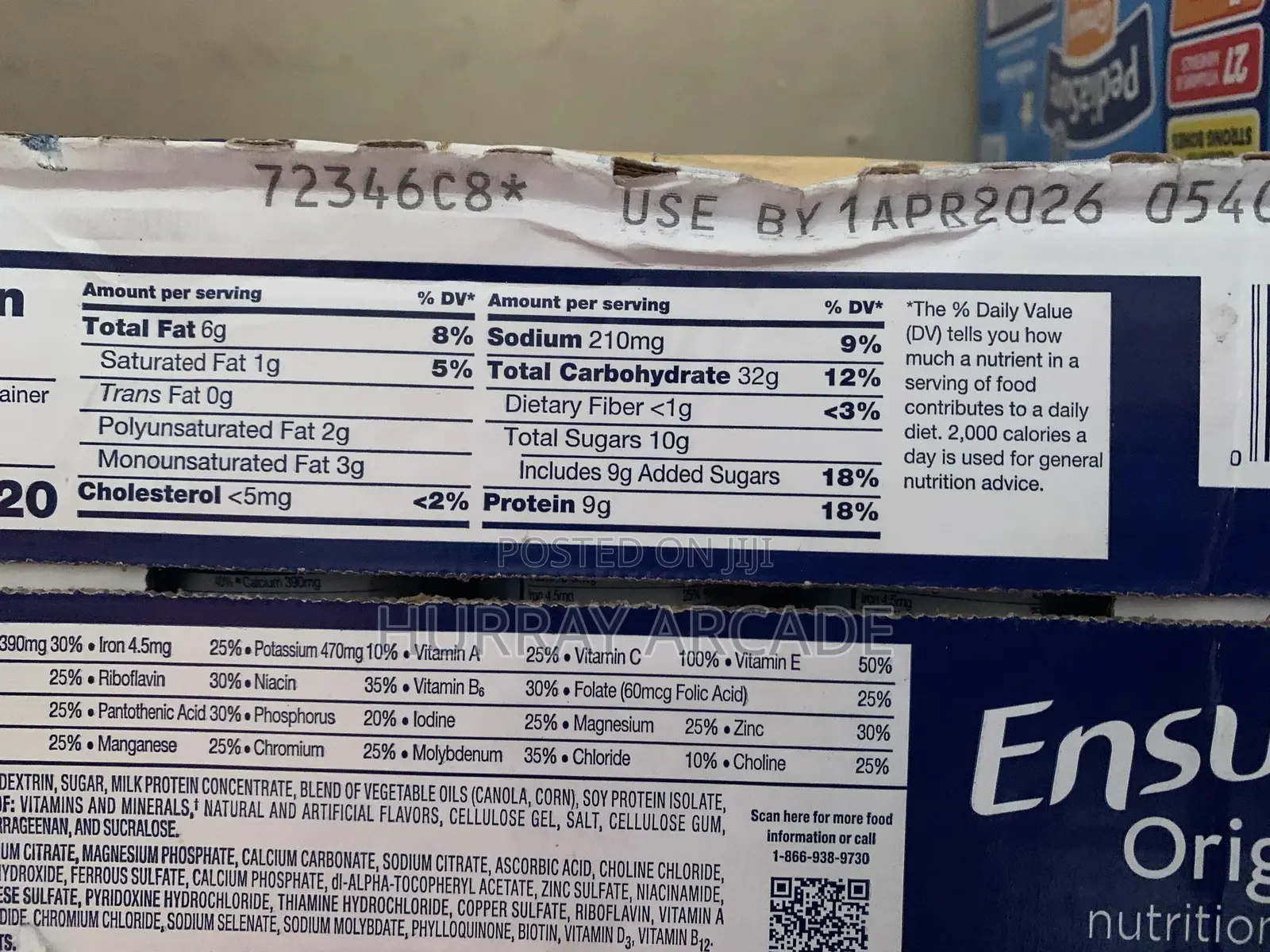Ensure - Original Vanilla Shake (30 Pack)