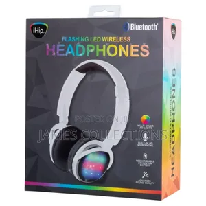 Ihip Light Up Bluetooth Headphones With Assorted Colors