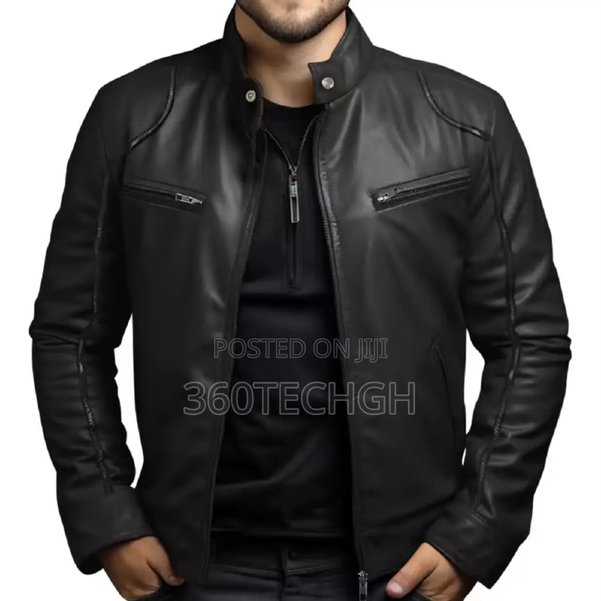 Motor Bike Riding Leather Jacket Motorcycle