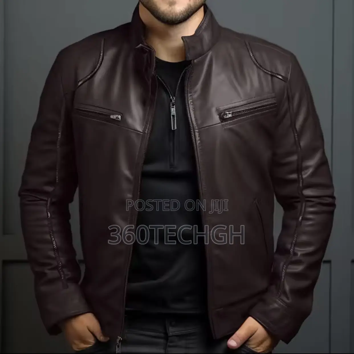 Motor Bike Riding Leather Jacket Motorcycle