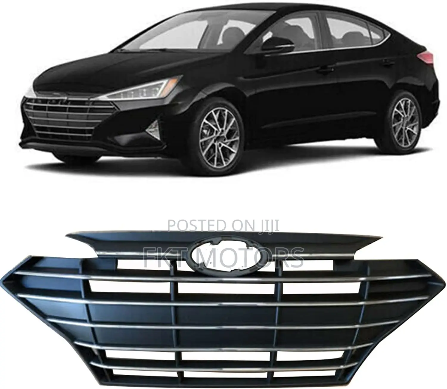 Hyundai Elantra Top Grilles 2018,2019,2020,