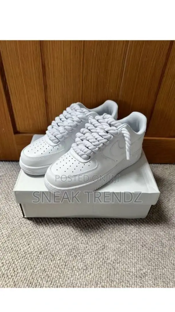 Nike Force Big Lace Pure White